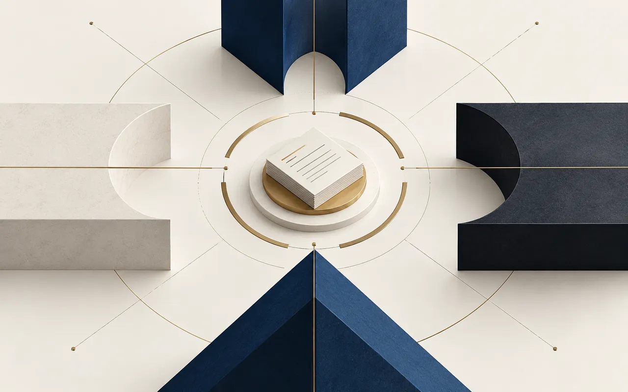 Four lenses — AI, GDPR, contracts, governance — converging on a documented decision