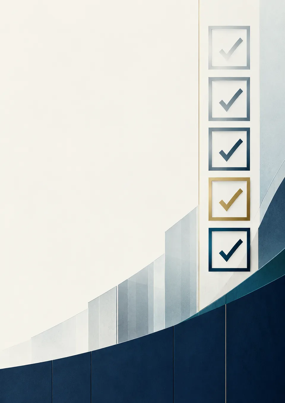 Cover of the AI compliance checklist for SMEs.